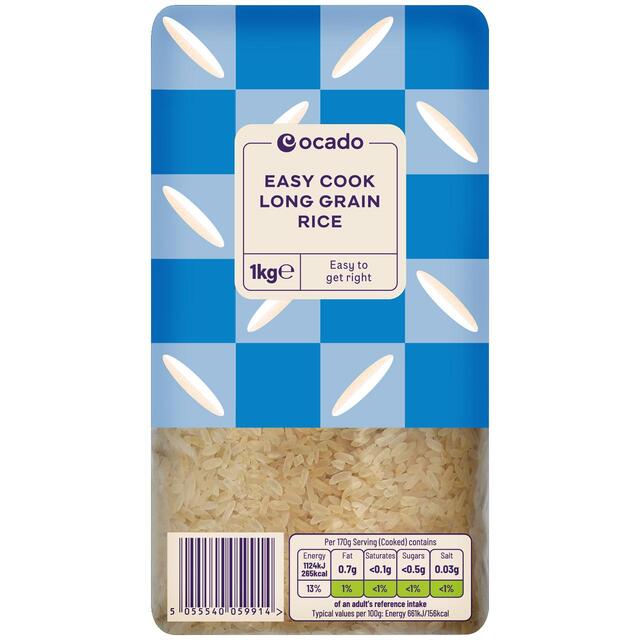 Ocado Easy Cook Long Grain Rice thumbnail 2