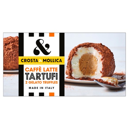 Crosta & Mollica Caffe Latte Tartufi Gelato