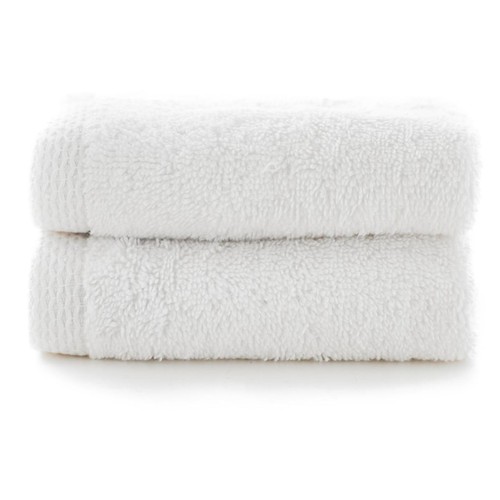 100% Cotton Egyptian Spa Face Cloths, White