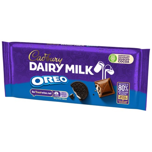 Cadbury Dairy Milk Oreo Chocolate Bar thumbnail 3