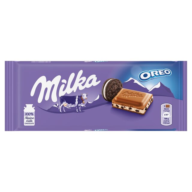 Milka Oreo Chocolate Bar