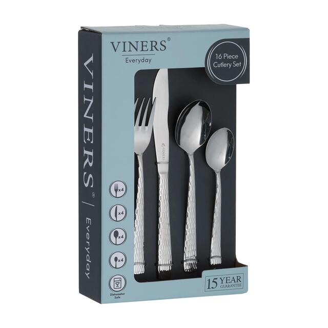 Viners Everyday Glisten 18/0 16 Piece Cutlery Set