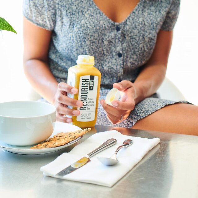 RENOURISH Fuel Yellow Split Pea Turmeric Daal Soup thumbnail 3