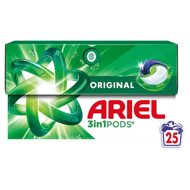 Ariel 3in1 Original Pods Washing Capsules 25 Washes