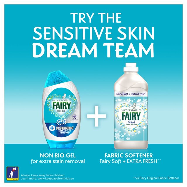 Fairy Platinum Non Bio Washing Liquid Gel 38 Washes thumbnail 5