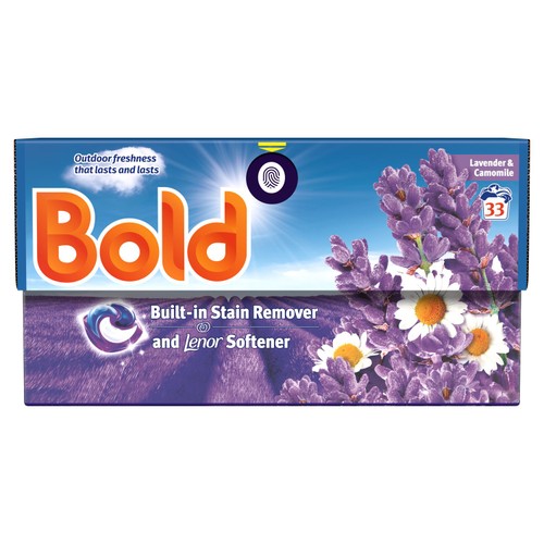 Bold 3in1 Pods Washing Capsules Lavender & Camomile 33 Washes thumbnail 2