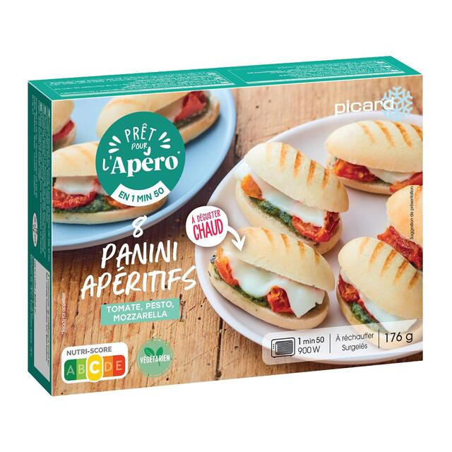 Picard Tomato, Pesto & Mozzarella Mini Paninis