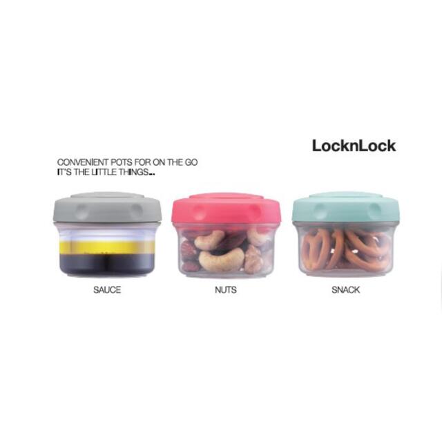 LocknLock 3 Pce Mini Round Storage Set thumbnail 7