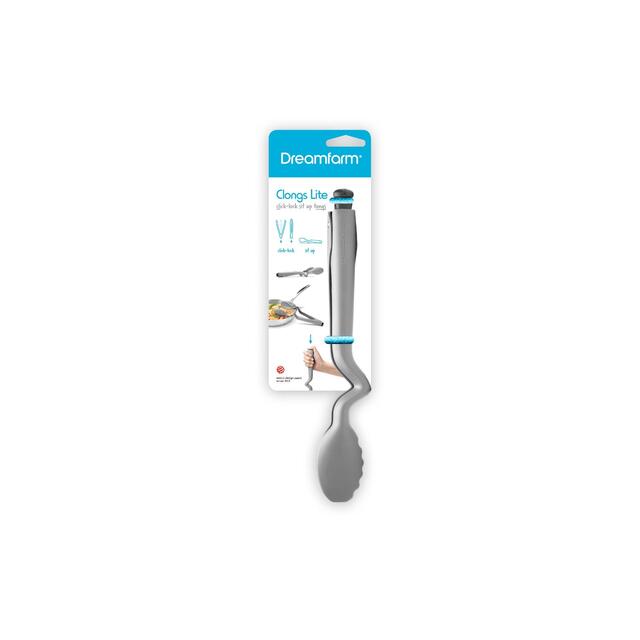 Dreamfarm Clongs Grey Click-lock Serving Tongs thumbnail 7