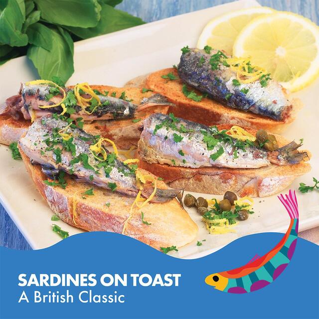 Fish 4 Ever Filleted sardines in organic sunflower oil thumbnail 3