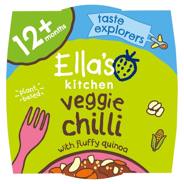 Ella's Kitchen Veggie Quinoa Chilli Toddler Tray Meal 12+ Months