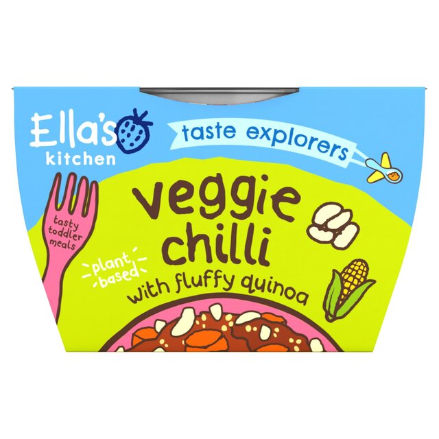 Ella's Kitchen Veggie Quinoa Chilli Toddler Tray Meal 12+ Months thumbnail 2