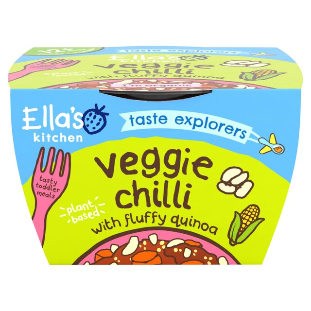 Ella's Kitchen Veggie Quinoa Chilli Toddler Tray Meal 12+ Months thumbnail 5