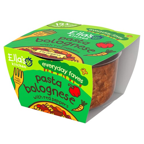 Ella's Kitchen Beef Pasta Bolognese Toddler Tray Meal 12+ Months thumbnail 2
