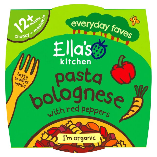 Ella's Kitchen Beef Pasta Bolognese Toddler Tray Meal 12+ Months