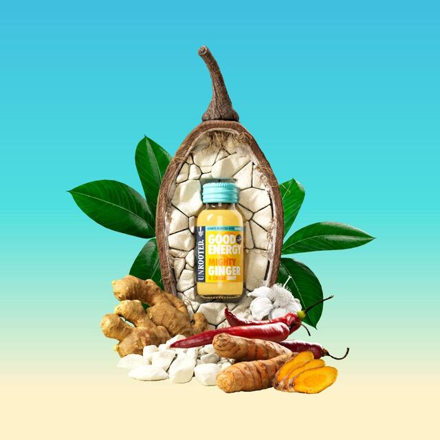 Unrooted Good Energy Mighty Ginger & Chilli Shot thumbnail 5
