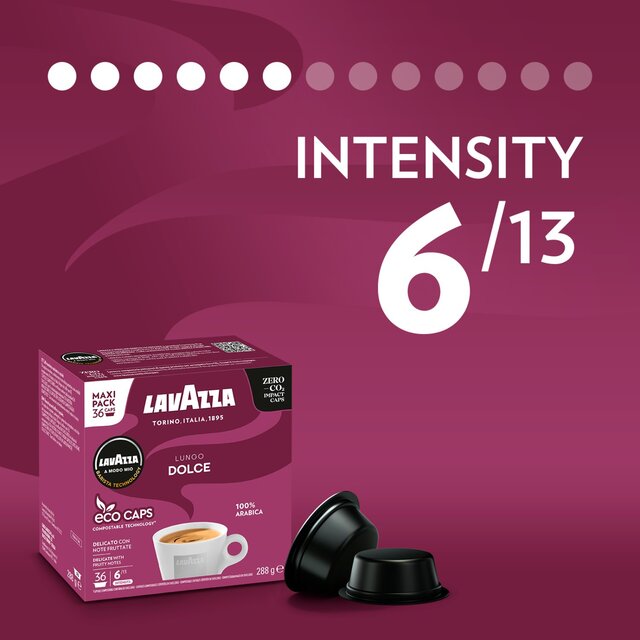 Lavazza A Modo Mio Lungo Dolce Capsules thumbnail 5