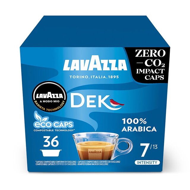 Lavazza A Modo Mio Decaffeinated Capsules