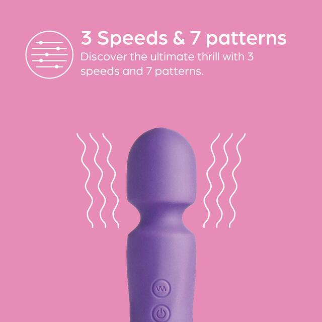 So Divine Smooth Operator Vibrating Massage Wand thumbnail 3