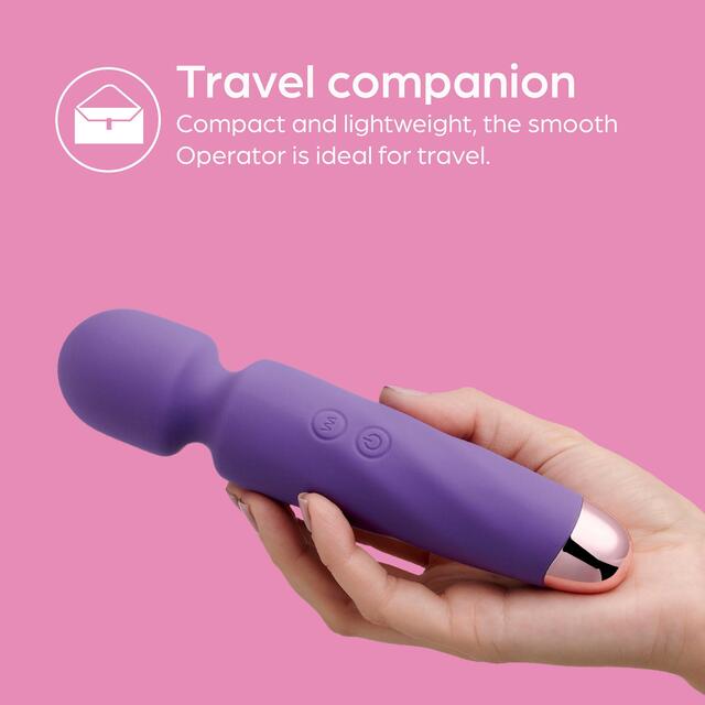 So Divine Smooth Operator Vibrating Massage Wand thumbnail 5
