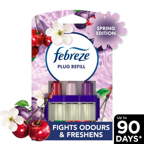 Febreze 3volution Air Freshener Plug In Refill Plum & Cherry
