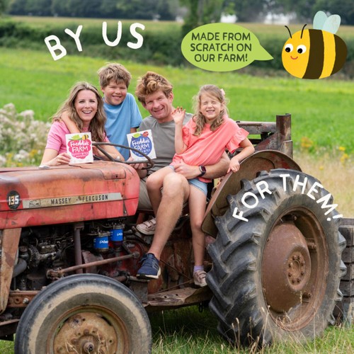 Freddie's Farm Fruity Bites Multipack Raspberry thumbnail 3