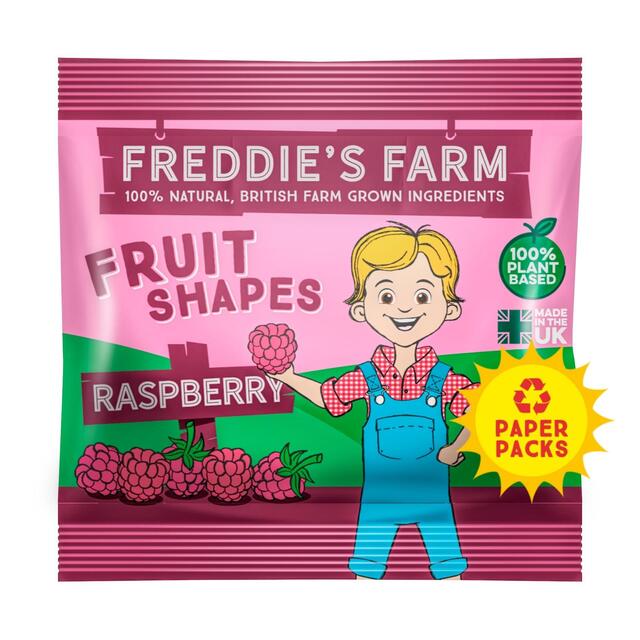 Freddie's Farm Fruit Shapes Multipack Raspberry thumbnail 2
