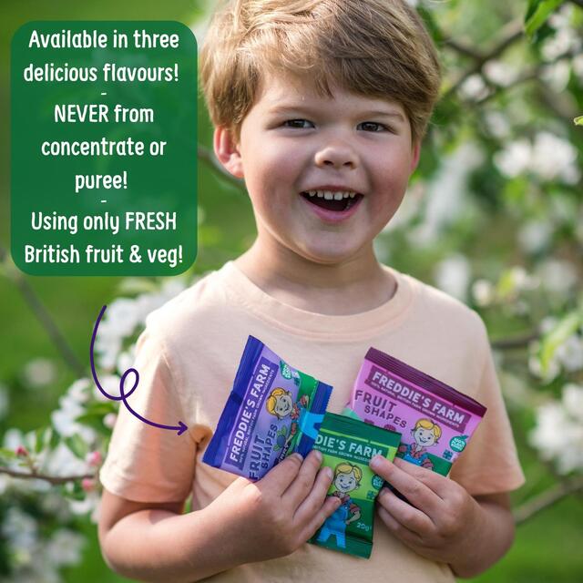 Freddie's Farm Fruit Shapes Multipack Raspberry thumbnail 4