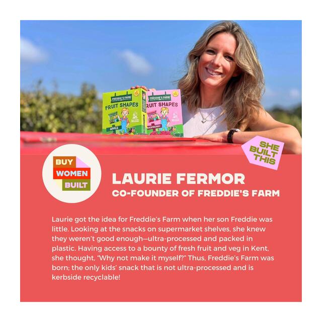 Freddie's Farm Fruit Shapes Multipack Raspberry thumbnail 5