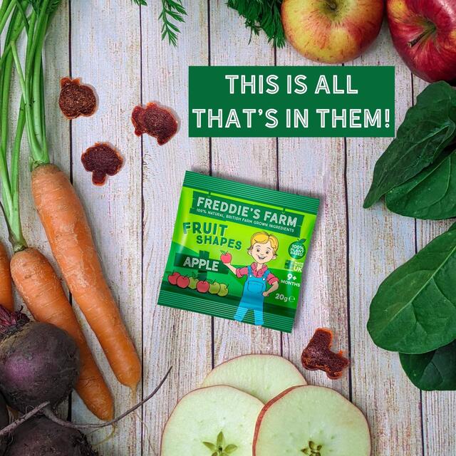 Freddie's Farm Fruit Shapes Multipack Apple thumbnail 3