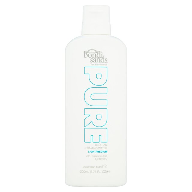 Bondi Sands Pure Self Tan Foaming Water Light/Medium 200ml