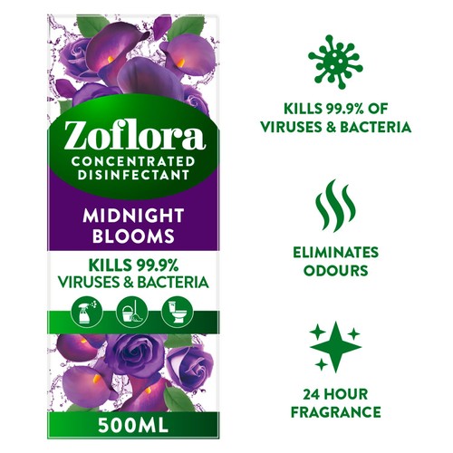 Zoflora Midnight Blooms Concentrated Disinfectant thumbnail 2