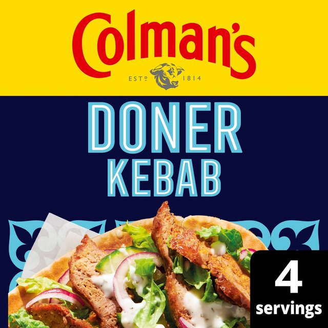Colman's Doner Kebab Dry Packet Mix 38G
