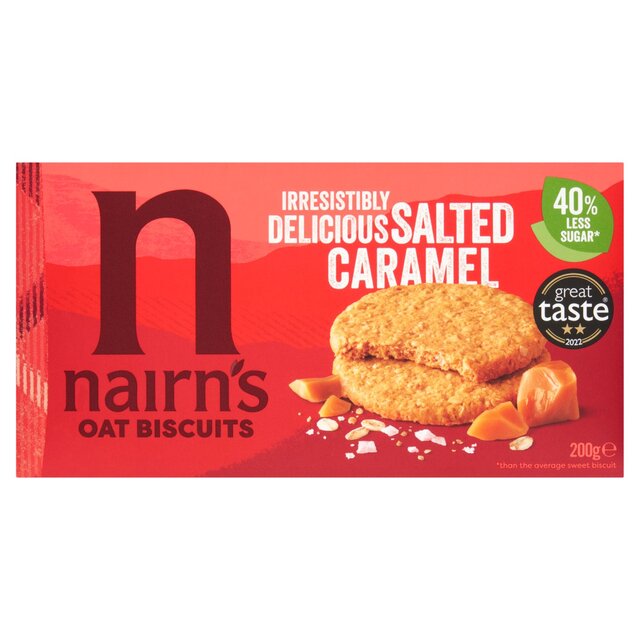 Nairns Salted Caramel Oat Biscuit