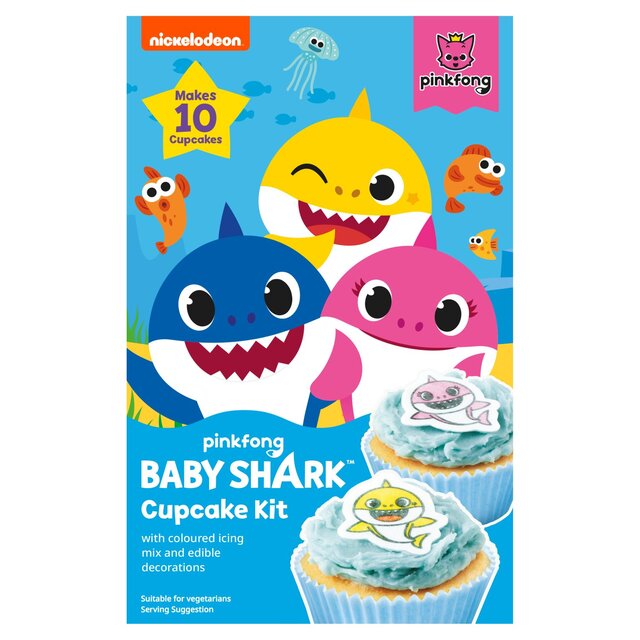 Baby Shark Cupcake Kit