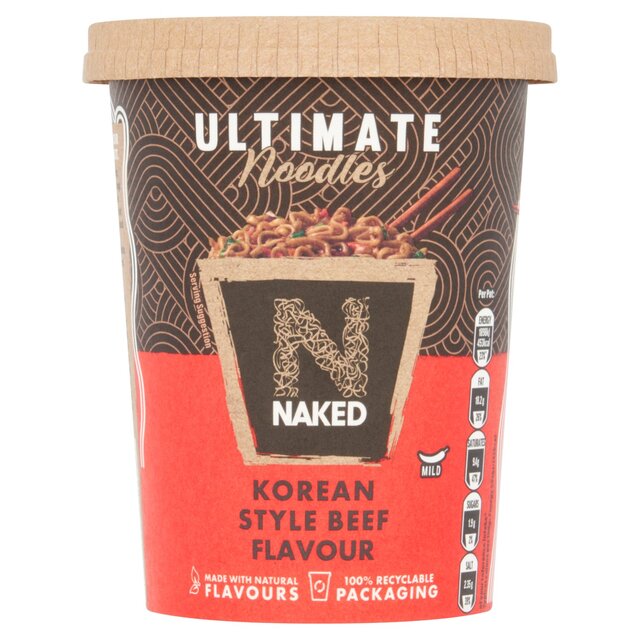 Naked Ultimate Noodles Korean Style Beef Flavour