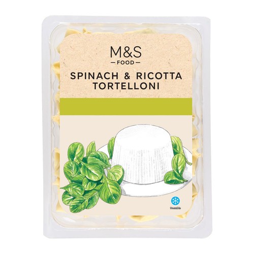 M&S Spinach & Ricotta Tortelloni