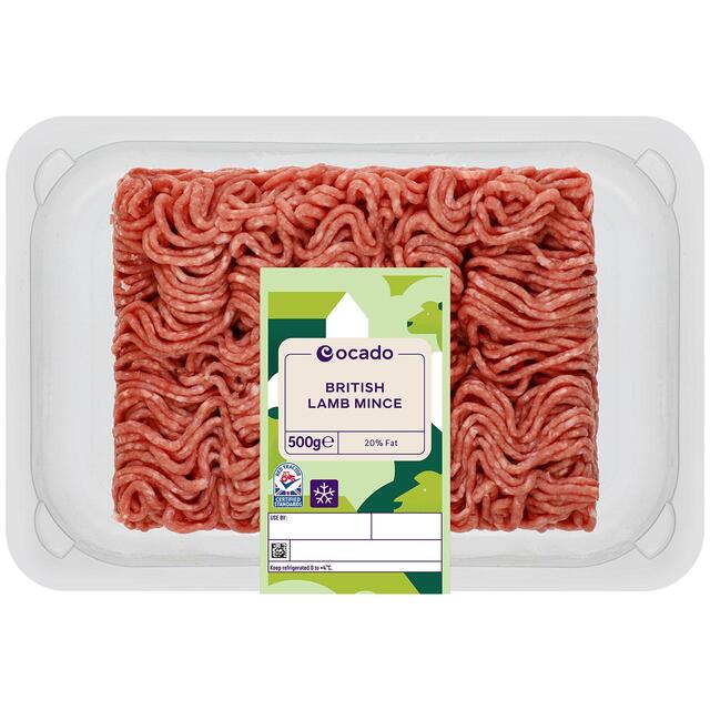 Ocado British Lamb Mince 20% Fat thumbnail 2