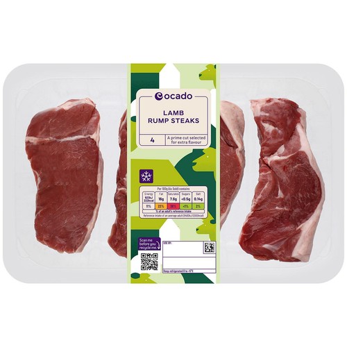 Ocado 4 Lamb Rump Steaks thumbnail 2