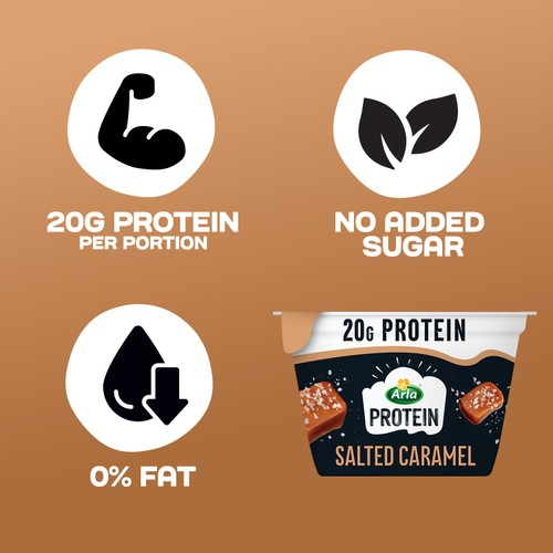Arla Protein Salted Caramel Yogurt thumbnail 2