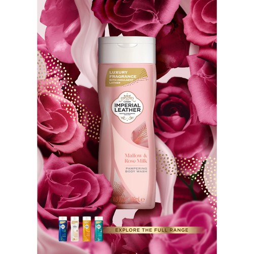 Imperial Leather Mallow and Rose Milk Shower Gel thumbnail 2