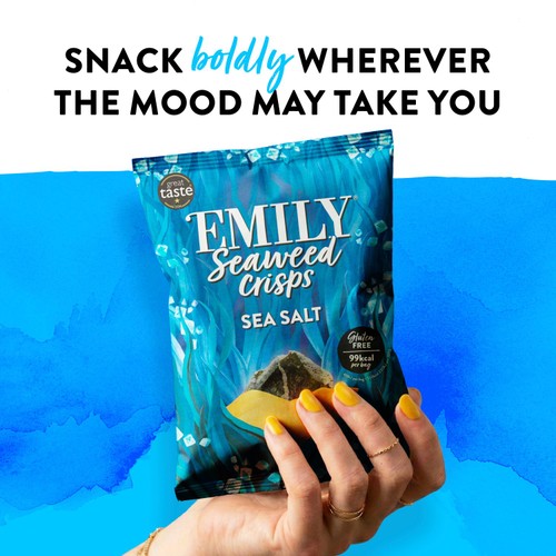 Emily Seaweed Crisps, Sea Salted thumbnail 4
