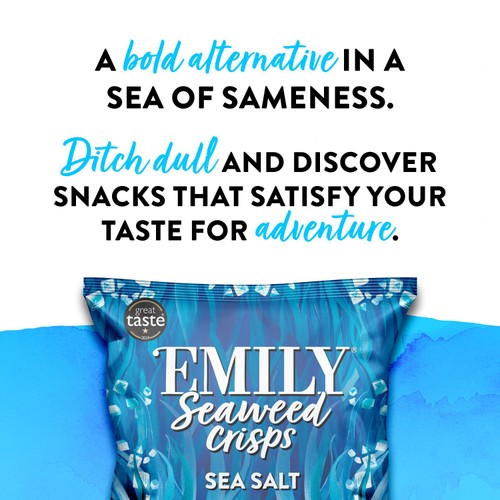 Emily Seaweed Crisps, Sea Salted thumbnail 5