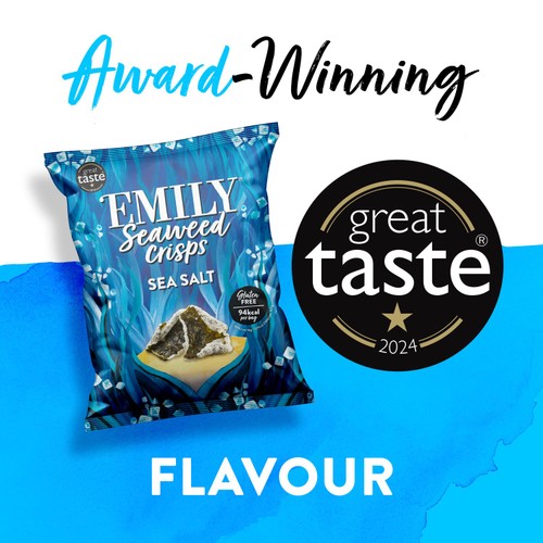 Emily Seaweed Crisps, Sea Salted thumbnail 7