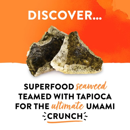 Emily Seaweed Crisps, Vegan Cheese thumbnail 7