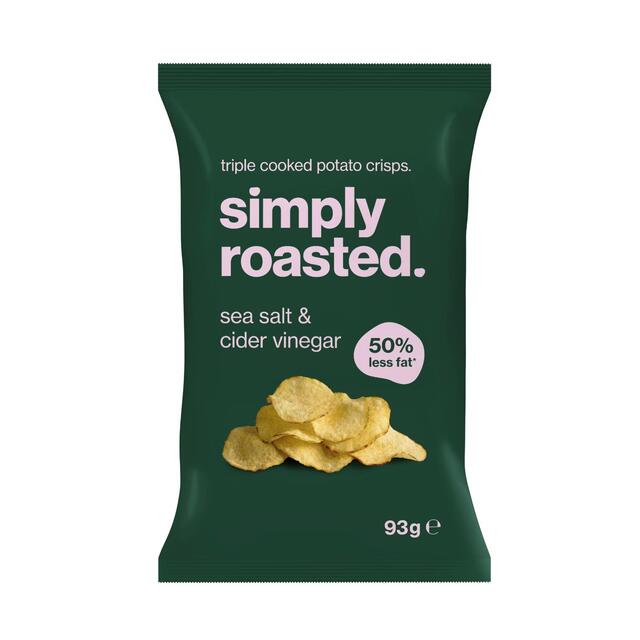 Simply Roasted Sea Salt & Cider Vinegar Crisps