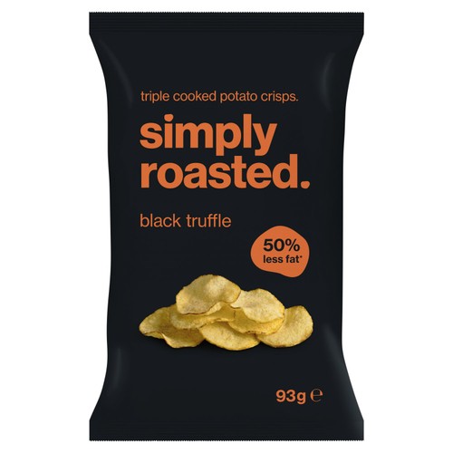 Simply Roasted Black Truffle Crisps