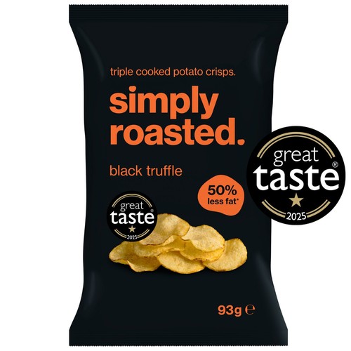 Simply Roasted Black Truffle Crisps thumbnail 2