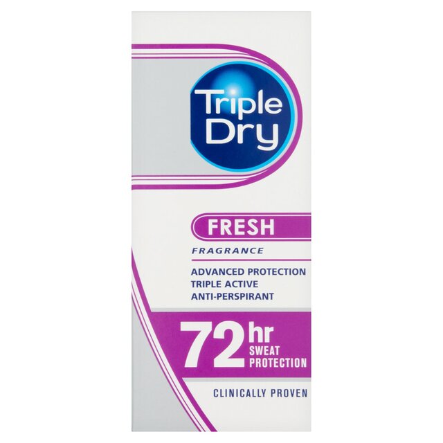 Triple Dry Fresh Fragrance Female Roll-On Antiperspirant Deodorant