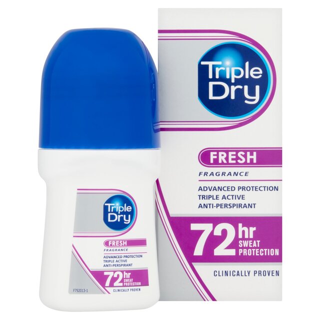 Triple Dry Fresh Fragrance Female Roll-On Antiperspirant Deodorant thumbnail 2